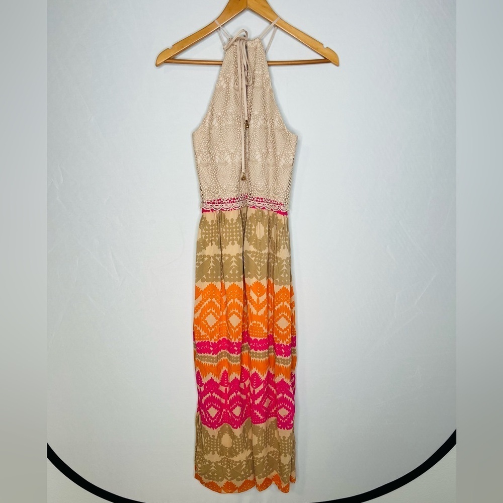 NWT! Trina Turk Anargosa Desert Maxi Dress. Size 0. - Picture 10 of 12